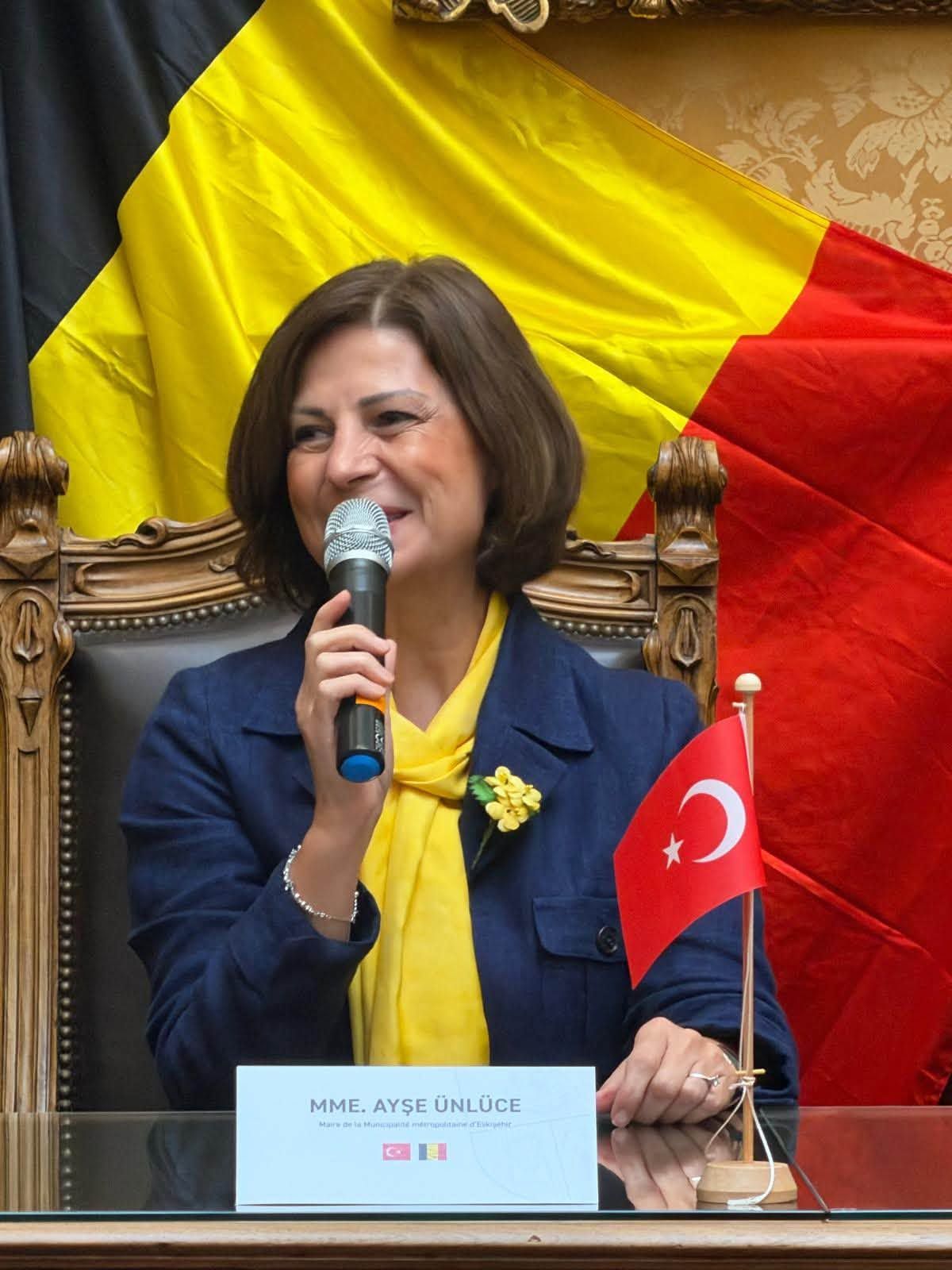 Başkan Ünlüce, Belçi̇ka’da (4)