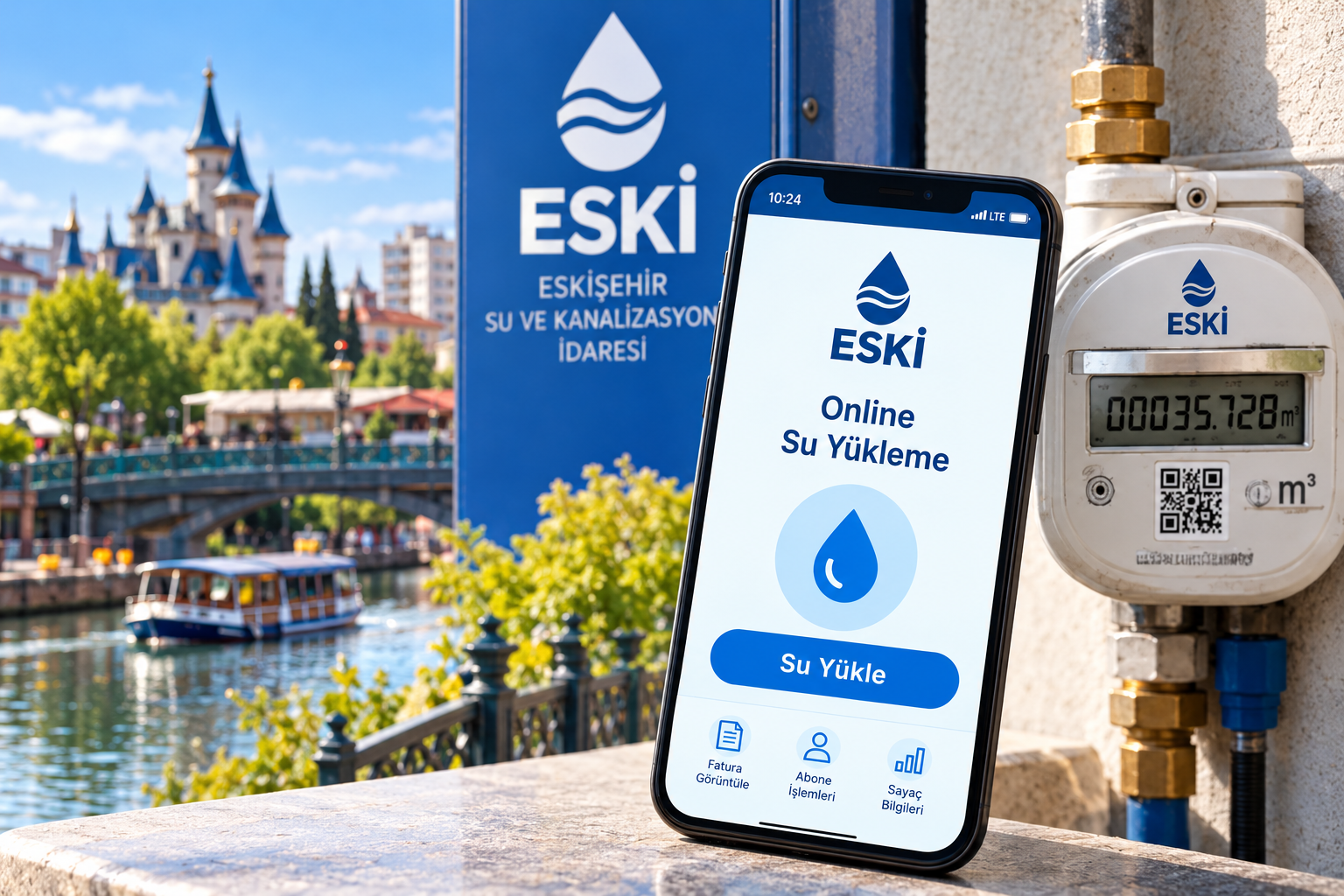 Eskişehir'de su yüklemede yeni dönem  başlıyor!