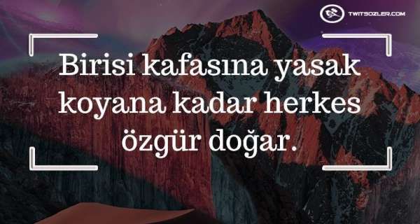 Günün Sözü Yasak
